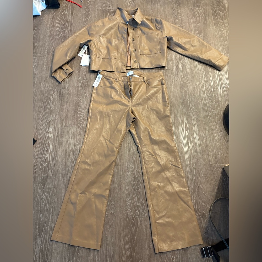 Stylish Tan Women's Pants & Jumpsuit Set